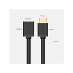 Ugreen HD107 Cable HDMI male - HDMI female 3m Μαύρο 10145 - Image 6