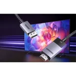 Ugreen Cable DisplayPort male - HDMI male 1m Μαύρο (80395) - Image 6