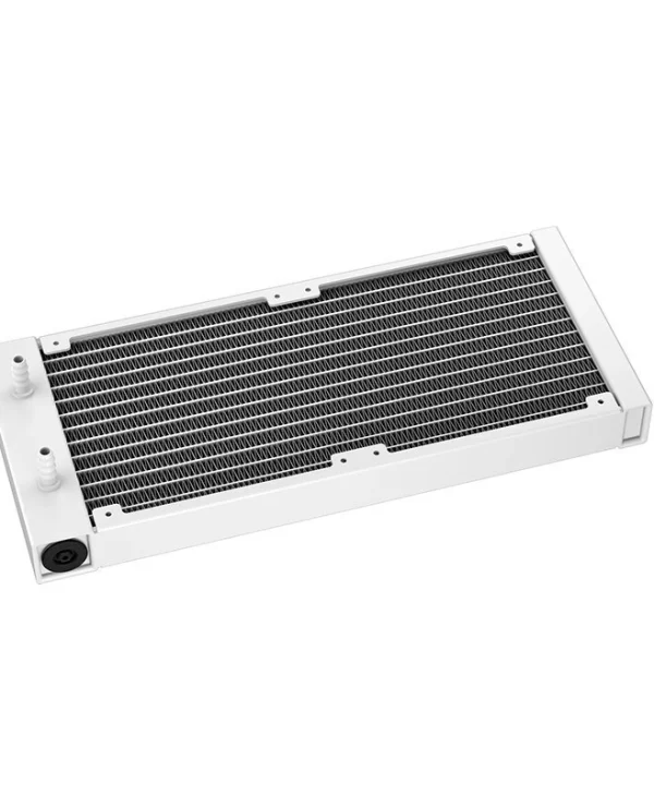 Deepcool LQ240 WH Υδρόψυξη Επεξεργαστή Μονού Ανεμιστήρα 120mm με ARGB Φωτισμό Λευκή R-LQ240-WHDSMC-G-1