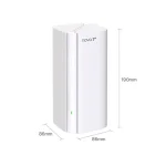 Tenda EE3 Pro WiFi Mesh Network Access Point Wi‑Fi 7 Dual Band (2.4 & 5GHz) σε Διπλό Kit Λευκό EE3 Pro(2-pack) - Image 4