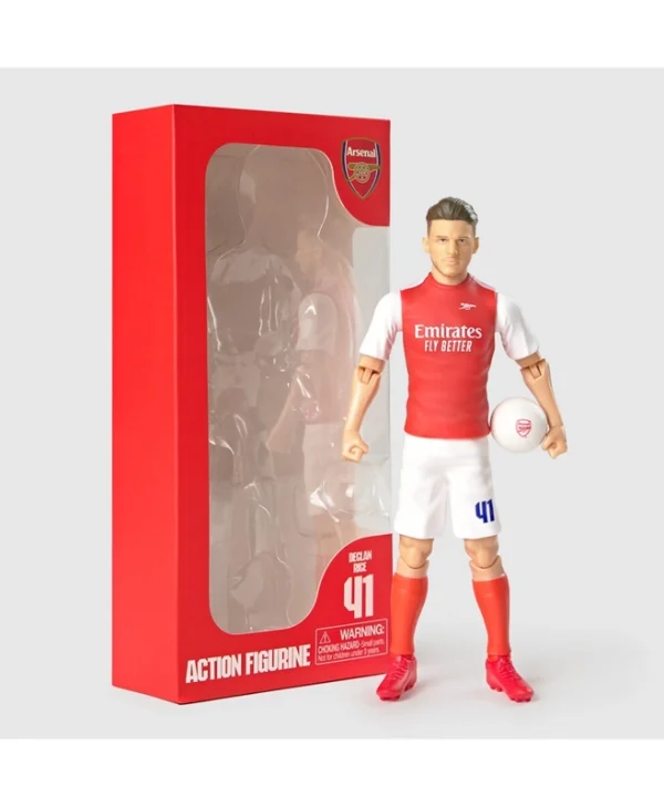 Banbo Toys Arsenal Soccer Declan Rice Action Figure 20cm 83415