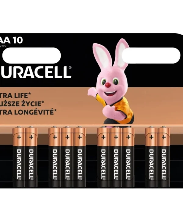 Duracell Αλκαλικές Μπαταρίες AAA 1.5V 10τμχ 20366