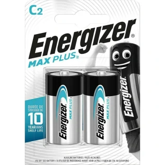 Energizer Max Plus Αλκαλικές Μπαταρίες C 1.5V 2τμχ 18620
