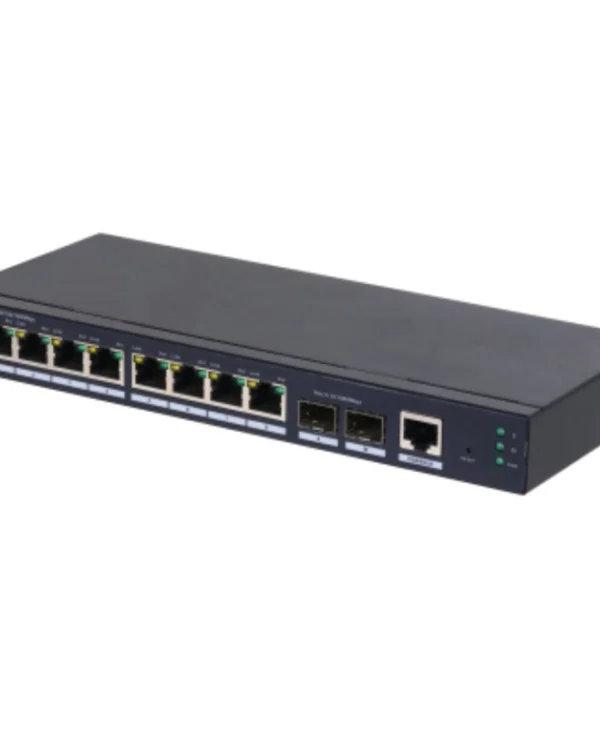 Dahua SG4010-2F Managed L2 Switch με 8 Θύρες Gigabit (1Gbps) Ethernet και 2 SFP Θύρες