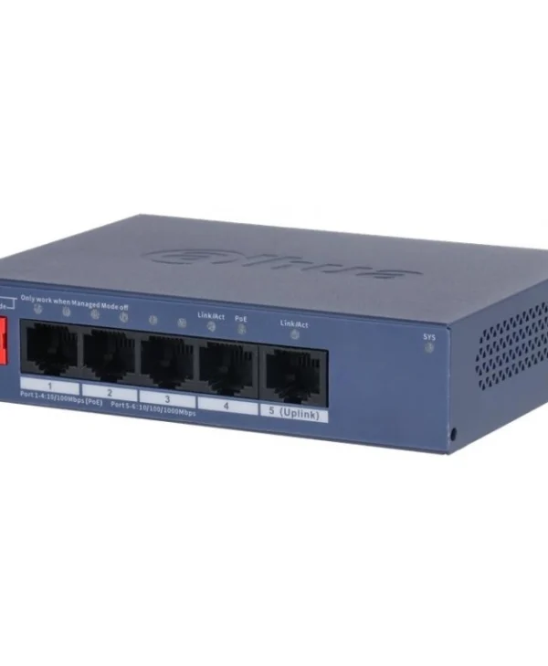 Dahua CS4005-4ET1GT-36 L2 PoE Switch