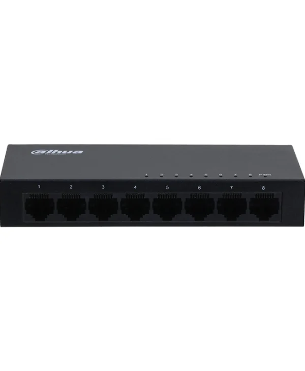 Dahua DH-SG1008 Unmanaged L2 Switch με 8 Θύρες Gigabit (1Gbps) Ethernet SG1008-EUR