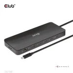 Club3D Thunderbolt 4 Docking Station με 4K Ethernet Μαύρο (CSV-1581)