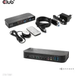 Club3D KVM & Data Switch CSV-1382