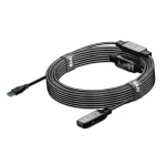 Club3D USB 3.1 Cable USB-A male - USB-A female Μαύρο 15m CAC-1406 - Image 3