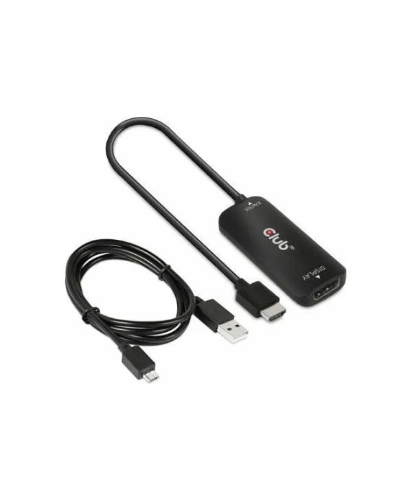 Club3D Μετατροπέας HDMI / micro USB male σε DisplayPort female (CAC-1335)