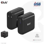 Club3D Φορτιστής Χωρίς Καλώδιο με Θύρα USB-C 100W Power Delivery Μαύρος (CAC-1908EU) - Image 2