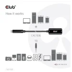 Club3D USB 3.2 Cable USB-C male - USB-A female Μαύρο 5m (CAC-1536) - Image 4