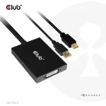 Club3D Μετατροπέας USB-A / mini DisplayPort male σε DVI-I female 1τμχ CAC-1130-A - Image 2