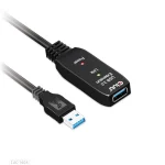 Club3D USB 3.1 Cable USB-A male - USB-A female Μαύρο 5m (CAC-1404) - Image 2