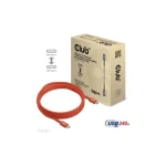 Club3D USB 2.0 Cable USB-C male - USB-C 240W Κόκκινο 4m (CAC-1515)