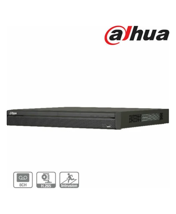 Dahua Nvr52088p4ks2e Καταγραφικό NVR 8 Καναλιών DH-NVR5208-8P-4KS2E