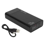 Blow PB10A Power Bank 10000mAh με 2 Θύρες USB-A και Θύρα USB-C Μαύρο 81-147# - Image 2