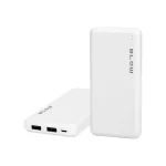Blow PB10A Power Bank 10000mAh με 2 Θύρες USB-A Λευκό 81-149#