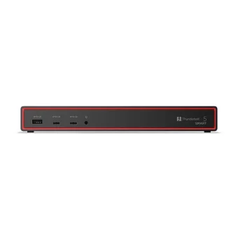 Lenovo ThinkPad Thunderbolt 5 Smart Dock 7500 Dock Docking Station με HDMI/DisplayPort 4K PD Ethernet και σύνδεση 4 Οθονών Μαύρο 40BA0265EU