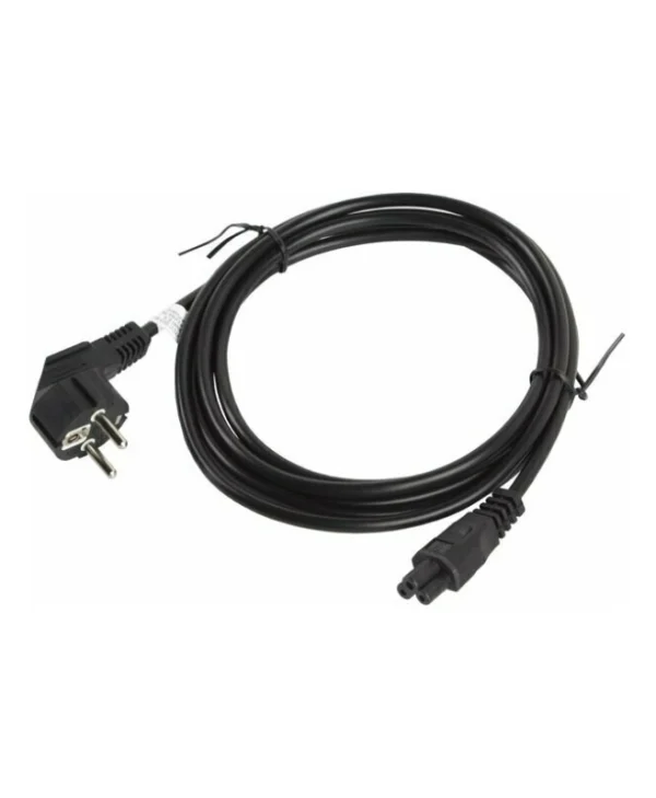 Lanberg Schuko - IEC C5 Cable 3m Μαύρο CA-C5CA-11CC-003-BK