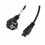 Lanberg Schuko - IEC C5 Cable 3m Μαύρο CA-C5CA-11CC-003-BK - Image 2