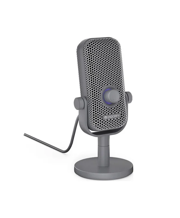 Endorfy Solum Voice S Μικρόφωνο Επιτραπέζιο για Φωνητικά σε Γκρι Χρώμα EY1B024