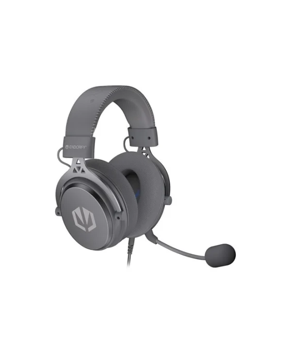 Endorfy VIRO Plus USB Over Ear Gaming Headset με σύνδεση USB Γκρι EY1A013
