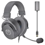 Endorfy VIRO Plus USB Over Ear Gaming Headset με σύνδεση USB Γκρι EY1A013 - Image 2