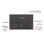 Verbatim Light 32400 IPS HDR Touch Φορητό Monitor 14" FHD 1920x1080 με Χρόνο Απόκρισης 10ms GTG - Image 8