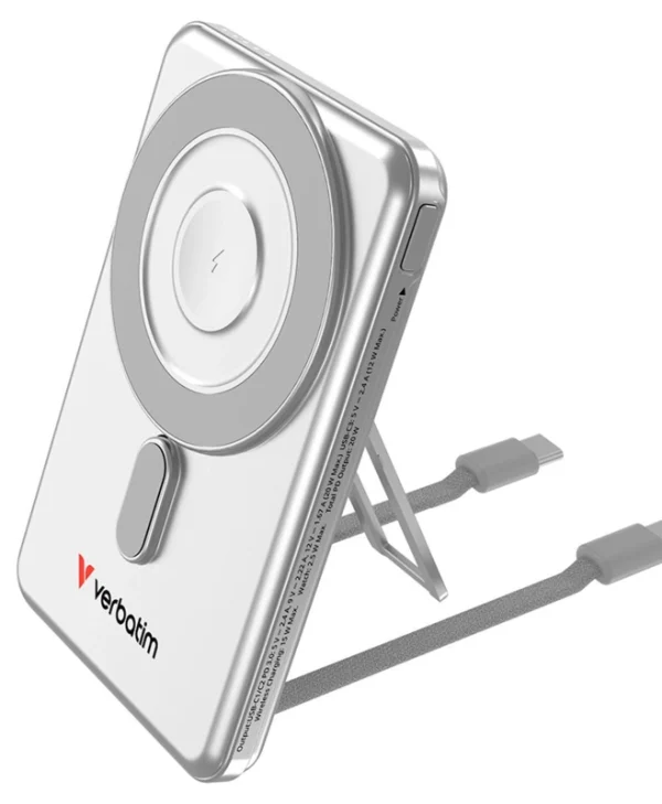 Verbatim Charge´n´Go 2C Power Bank 5000mAh Ασημί 32276