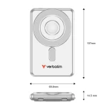 Verbatim Charge´n´Go 2C Power Bank 5000mAh Ασημί 32276 - Image 7