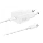 Samsung Φορτιστής με Θύρα USB-C και Καλώδιο USB-C - USB-C 45W Power Delivery Λευκός (EP-T4511X) EP-T4511XWEGEU - Image 7