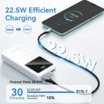 Vention Power Bank 20000mAh 22.5W με 2 Θύρες USB-A και Θύρα USB-C Μαύρο FHLB0 - Image 5