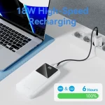 Vention Power Bank 20000mAh 22.5W με 2 Θύρες USB-A και Θύρα USB-C Μαύρο FHLB0 - Image 7