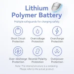 Vention FHWL0 Power Bank 5000mAh 20W με Θύρα USB-C Μπλε - Image 9