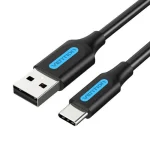 Vention USB 2.0 Cable USB-C male - USB-A Μαύρο 0.5m (COKBD) - Image 2