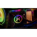 Krux HydroX 240 ARGB Υδρόψυξη Επεξεργαστή Διπλού Ανεμιστήρα 120mm για Socket AM4/AM5/1700/1200/115x KRXE001 - Image 5