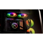Krux HydroX 240 ARGB Υδρόψυξη Επεξεργαστή Διπλού Ανεμιστήρα 120mm για Socket AM4/AM5/1700/1200/115x KRXE001 - Image 10