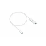 Targus Braided Cable HDMI male - USB-C male 2.5m Μαύρο HD6007WHGL