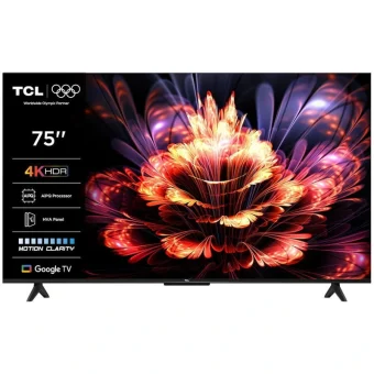 TCL Smart Τηλεόραση 75" 4K UHD LED V6C HDR (2025) 75V6C