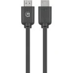 Manhattan HDMI 2.0 Cable HDMI male - HDMI male 1m Μαύρο 356633