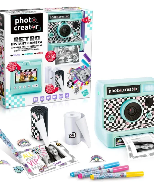 Canal Toys PHOTO CREATOR Compact Φωτογραφική Μηχανή Πολύχρωμη CLK 019