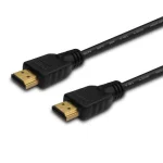Savio HDMI 2.0 Cable HDMI male - HDMI male 3m Μαύρο CL-196