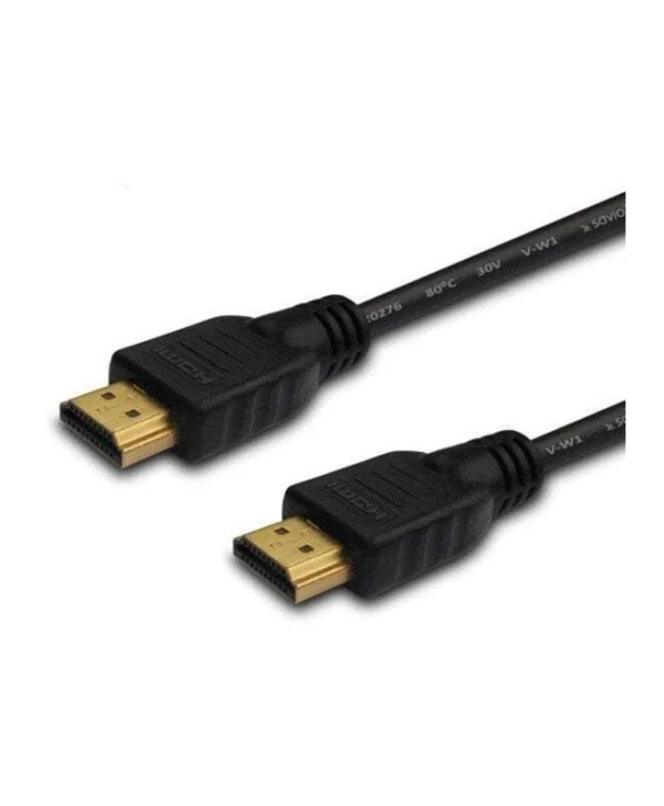 Savio HDMI 2.0 Cable HDMI male - HDMI male 2m Μαύρο CL-195