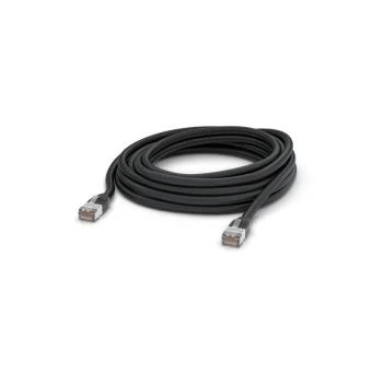 Ubiquiti U/FTP (STP) Cat.5e Καλώδιο Δικτύου Ethernet εξωτερικού χώρου 8m Μαύρο 1τμχ UACC-Cable-Patch-Outdoor-8M-BK
