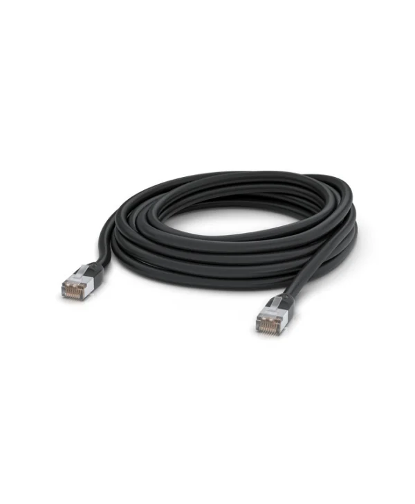 Ubiquiti U/FTP (STP) Cat.5e Καλώδιο Δικτύου Ethernet εξωτερικού χώρου 8m Μαύρο 1τμχ UACC-Cable-Patch-Outdoor-8M-BK