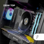 Tacens MCPU-X4 Ψύκτρα Επεξεργαστή για Socket AM4/AM5/115x/1700 με ARGB Φωτισμό TACMARS-MCPUX4 - Image 6