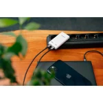 Verbatim Φορτιστής Χωρίς Καλώδιο GaN με 2 Θύρες USB-C 65W Λευκός (Fold 'n' Go) 32355 - Image 11
