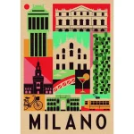 1000 Piece Puzzle Style In City Milan 39842 - Image 2