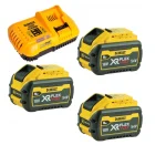 Dewalt Σετ 3 Μπαταριών Εργαλείου Λιθίου 18V Χωρητικότητας 9Ah με Φορτιστή DCB118X3-QW - Image 3